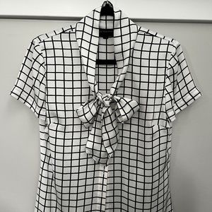 Brooks Brothers Windowpane Top with Tie